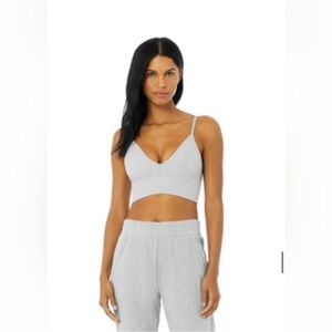 Alo Delight Bralette / Sports Bra Gray